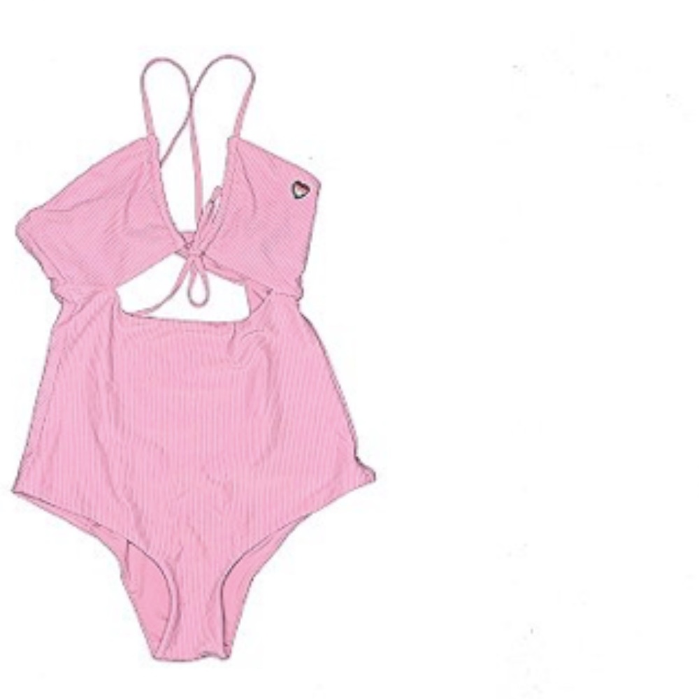 Pink Spiritual Gangster 1 pc Swimsuit